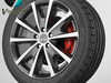 Wheel infiniti 3 3D Model
