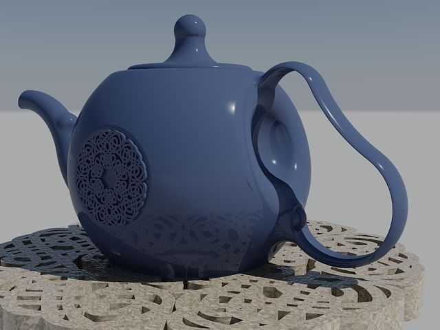 Teapot 3D Model 3D printable .stl - CGTrader.com