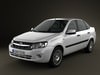 Lada Granta sedan 2012 3D Model