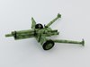 Howitzer 105 mm 3D Model