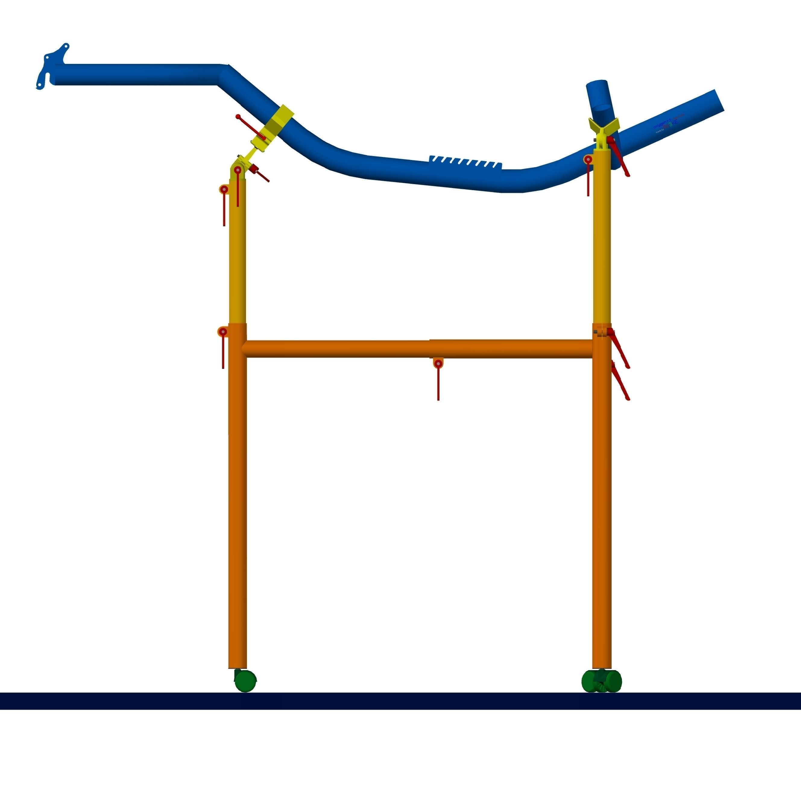 recumbent trike repair stand