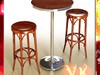 Bar Table and Stool 3D Model