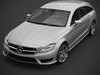 Mercedes-Benz AMG CLS63 Shooting Break 3D Model