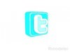 Twitter Letter 3d Logo 3D Model .obj .ma .mb .dae