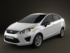 Ford Fiesta Sedan (US) 2012 3D Model