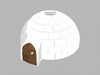 Cartoon Iglo 3D Model