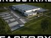 industrial building Full Scene Render Ready 3D Model