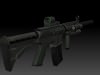 M4A1 Assault Gun 3D Model