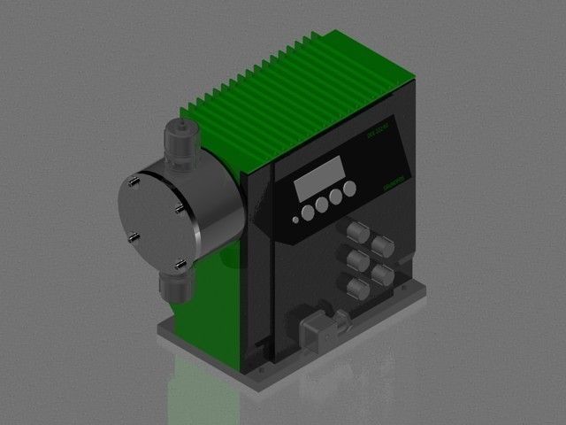 Grundfos DDI 222 Dosing pump free 3D Model .dwg - CGTrader.com