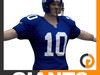 NFL Player New York Giants 3D Model