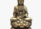 Bodhisattva Buddha 3D Model