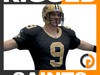 NFL Player New Orleans Saints Rigged 3D Model