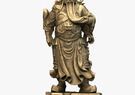 Guan Gong Statue 3D Model