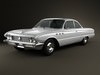 Buick LeSabre 2-door hardtop 1961 3D Model
