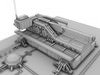 Heavy sci-fi cannon 3D Model