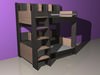 Bunker Bed 3D Model