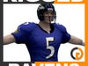 NFL Player Baltimore Ravens Rigged 3D Model