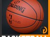 Spalding NBA Official Basketball Game Ball 3D Model