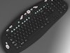 Keyboard black 3D Model