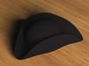 Three Cornered Hat 3D Model