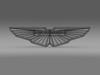 Aston Martin Logo 3D Model .max .obj .3ds .fbx .lwo .lw .lws .c4d