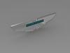 Aston Martin Logo 3D Model .max .obj .3ds .fbx .lwo .lw .lws .c4d