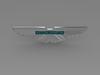 Aston Martin Logo 3D Model .max .obj .3ds .fbx .lwo .lw .lws .c4d