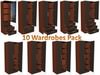 Wardrobe Designs 3D Model