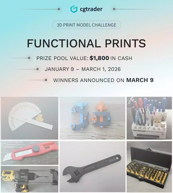 Print Model Examples 3D Print Model Challenge: Functional Prints | CGTrader