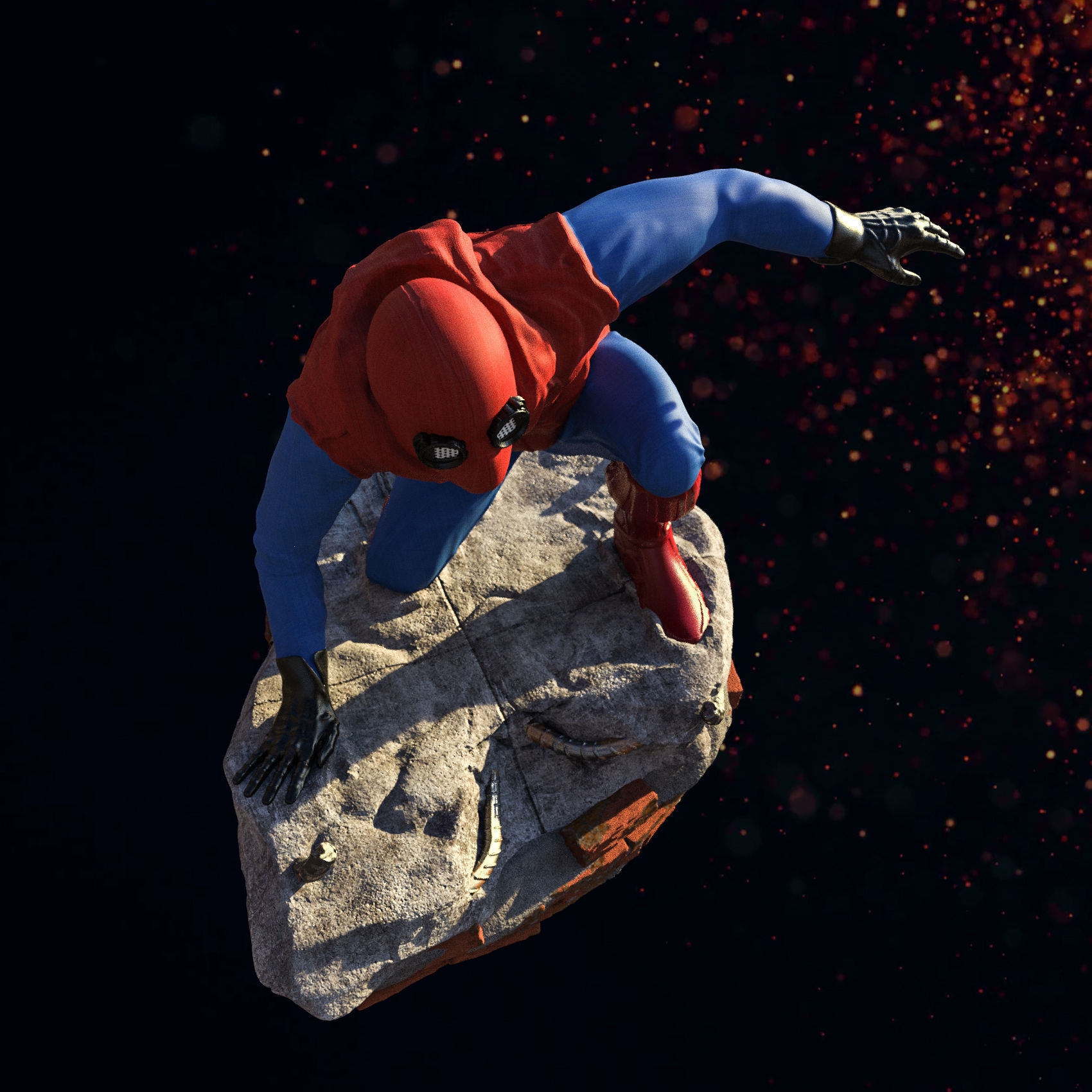 Spider-Man Homemade Suit 3D print model_6
