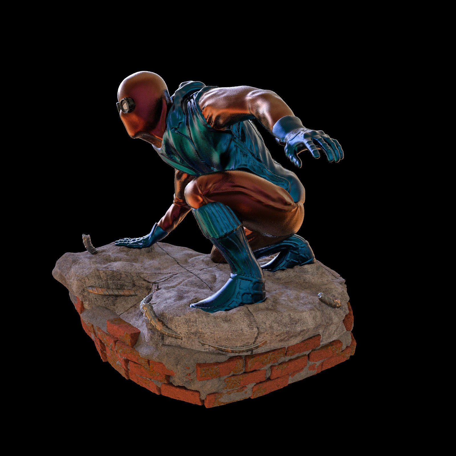 Spider-Man Homemade Suit 3D print model_8