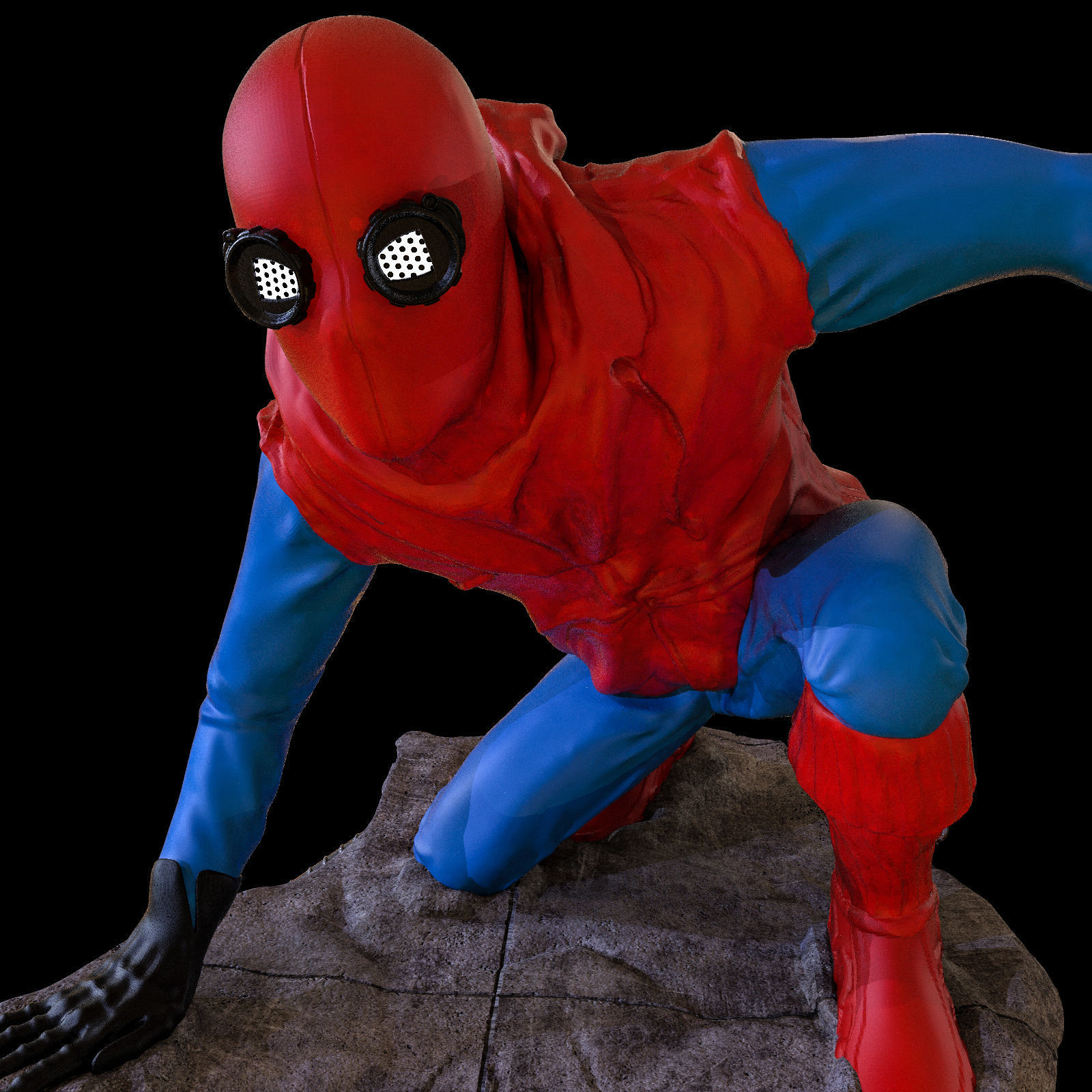 Spider-Man Homemade Suit 3D print model_23