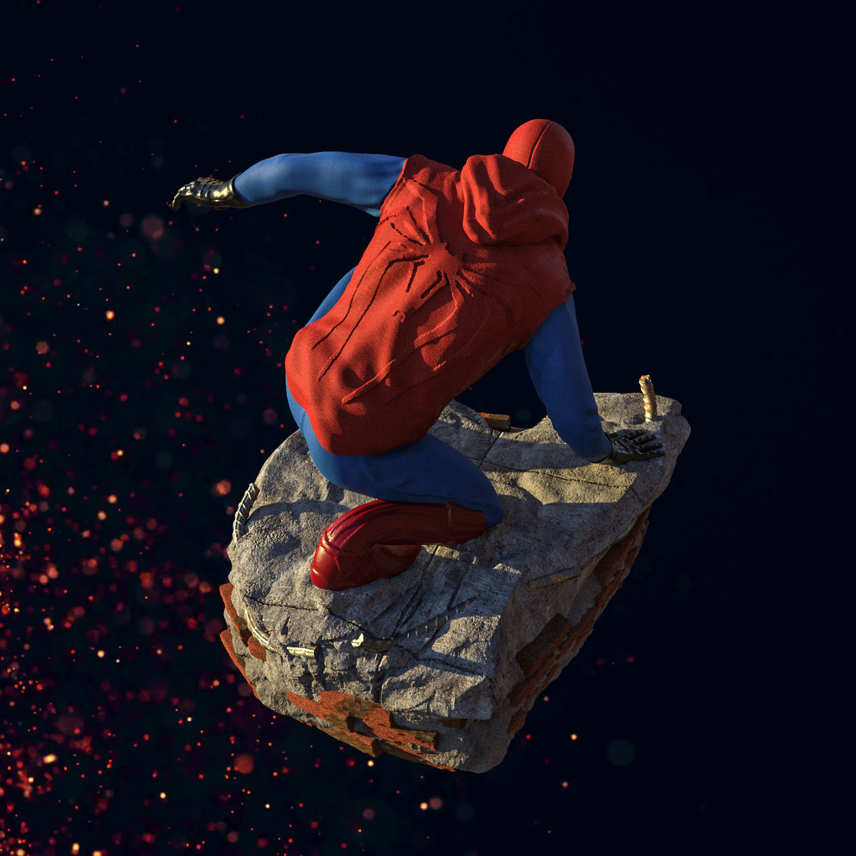 Spider-Man Homemade Suit 3D print model_5