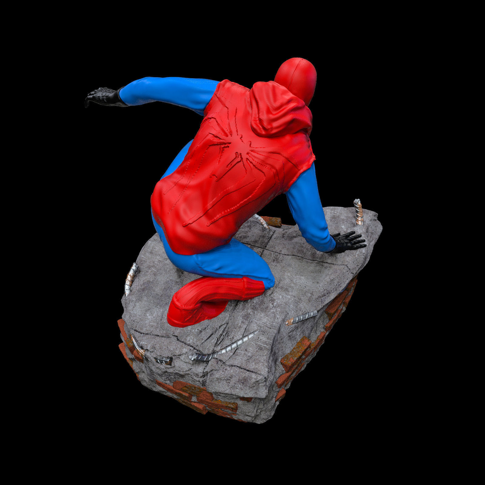 Spider-Man Homemade Suit 3D print model_19