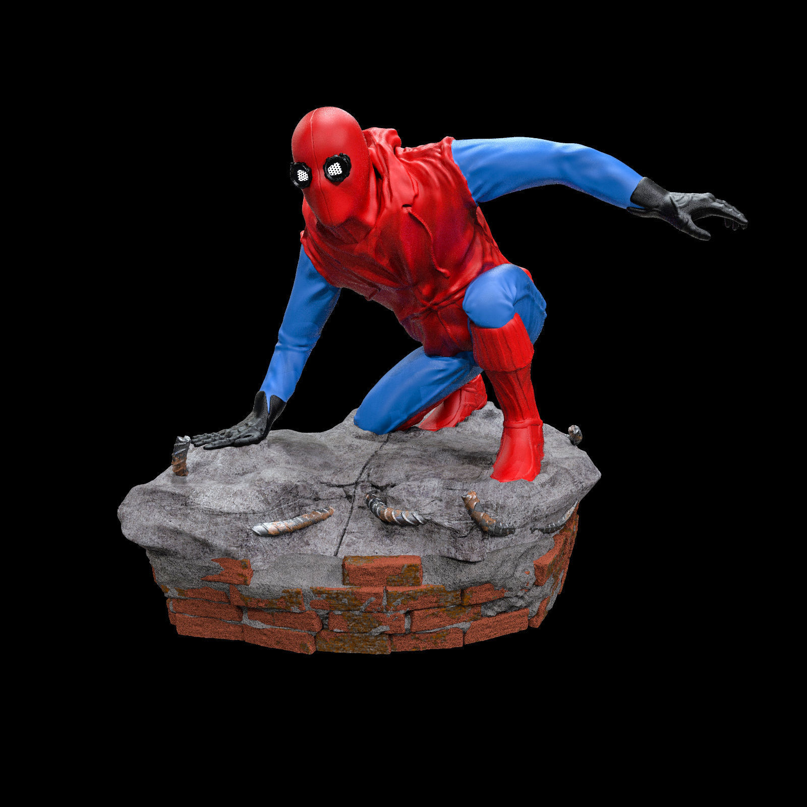 Spider-Man Homemade Suit 3D print model_16