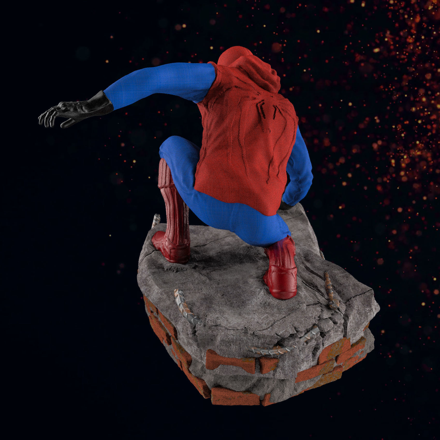 Spider-Man Homemade Suit 3D print model_12