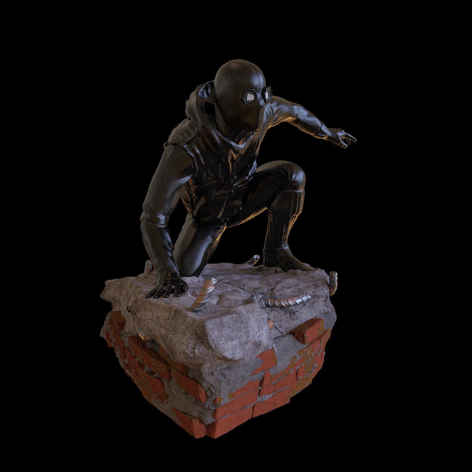 Spider-Man Homemade Suit 3D print model_24