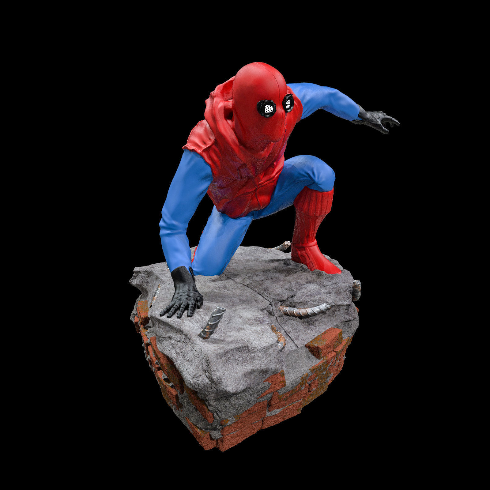 Spider-Man Homemade Suit 3D print model_18
