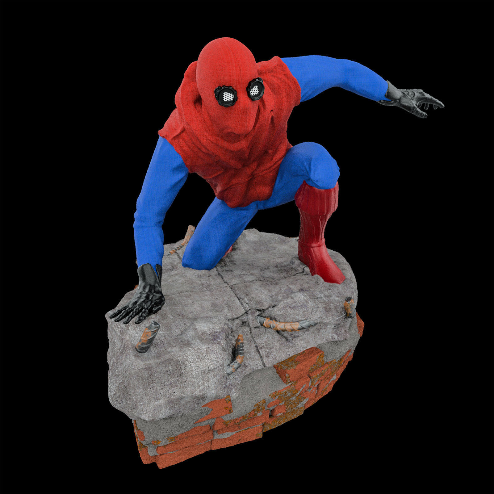 Spider-Man Homemade Suit 3D print model_14