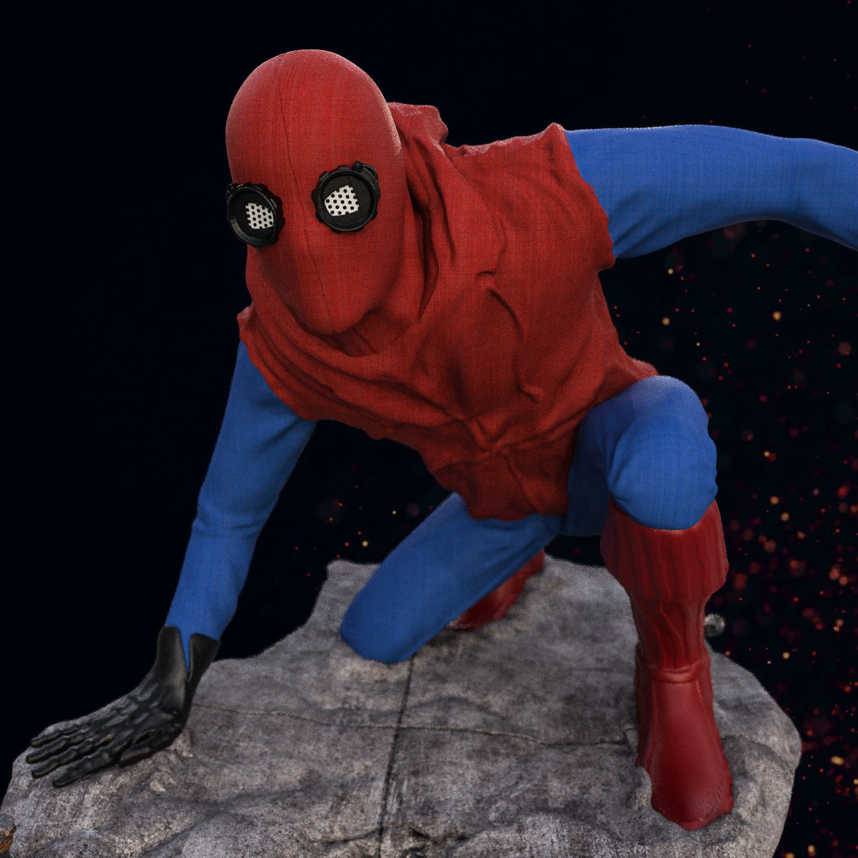 Spider-Man Homemade Suit 3D print model_15