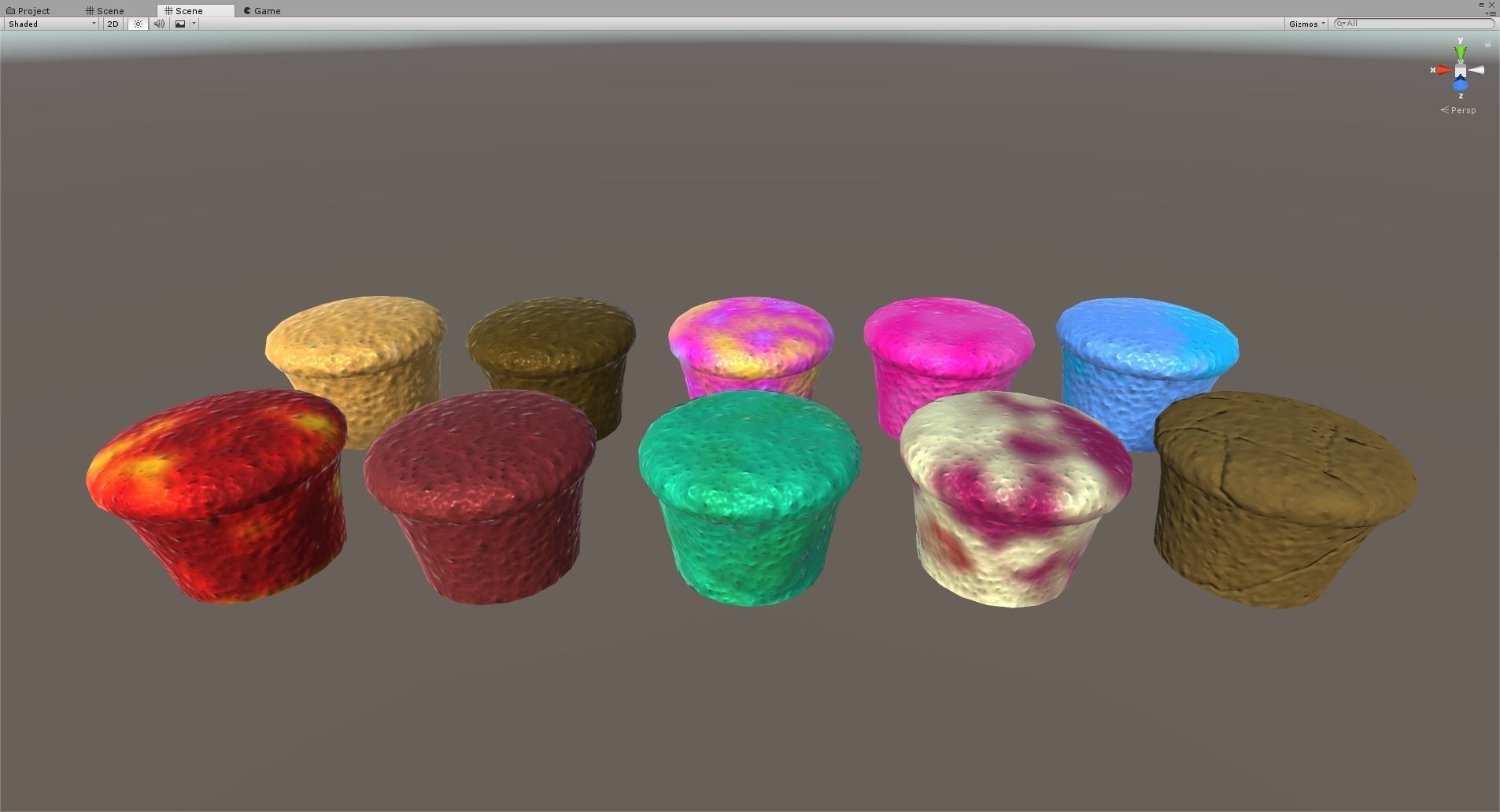 Ultimate Cupcake Pack Low-poly 3D model_6