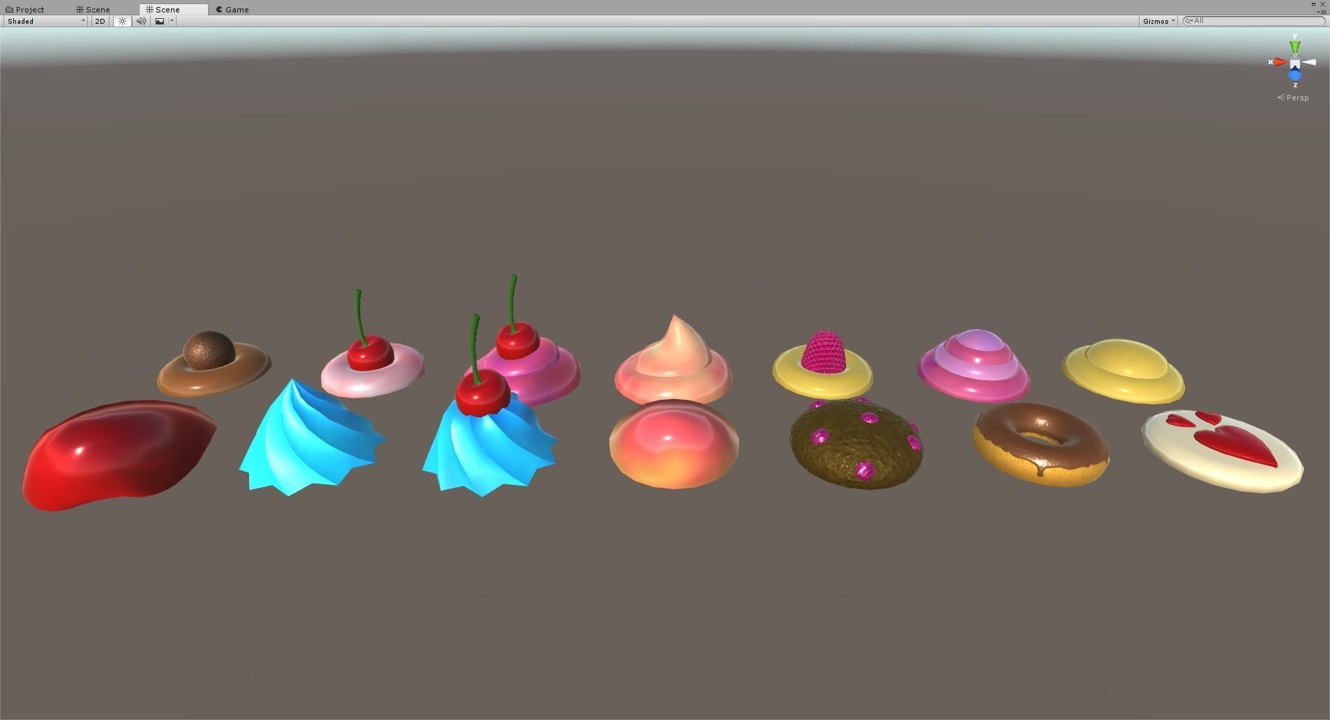 Ultimate Cupcake Pack Low-poly 3D model_8