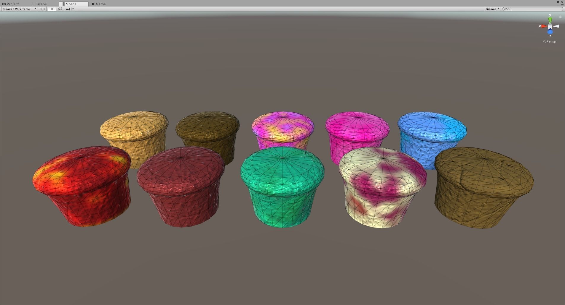 Ultimate Cupcake Pack Low-poly 3D model_7