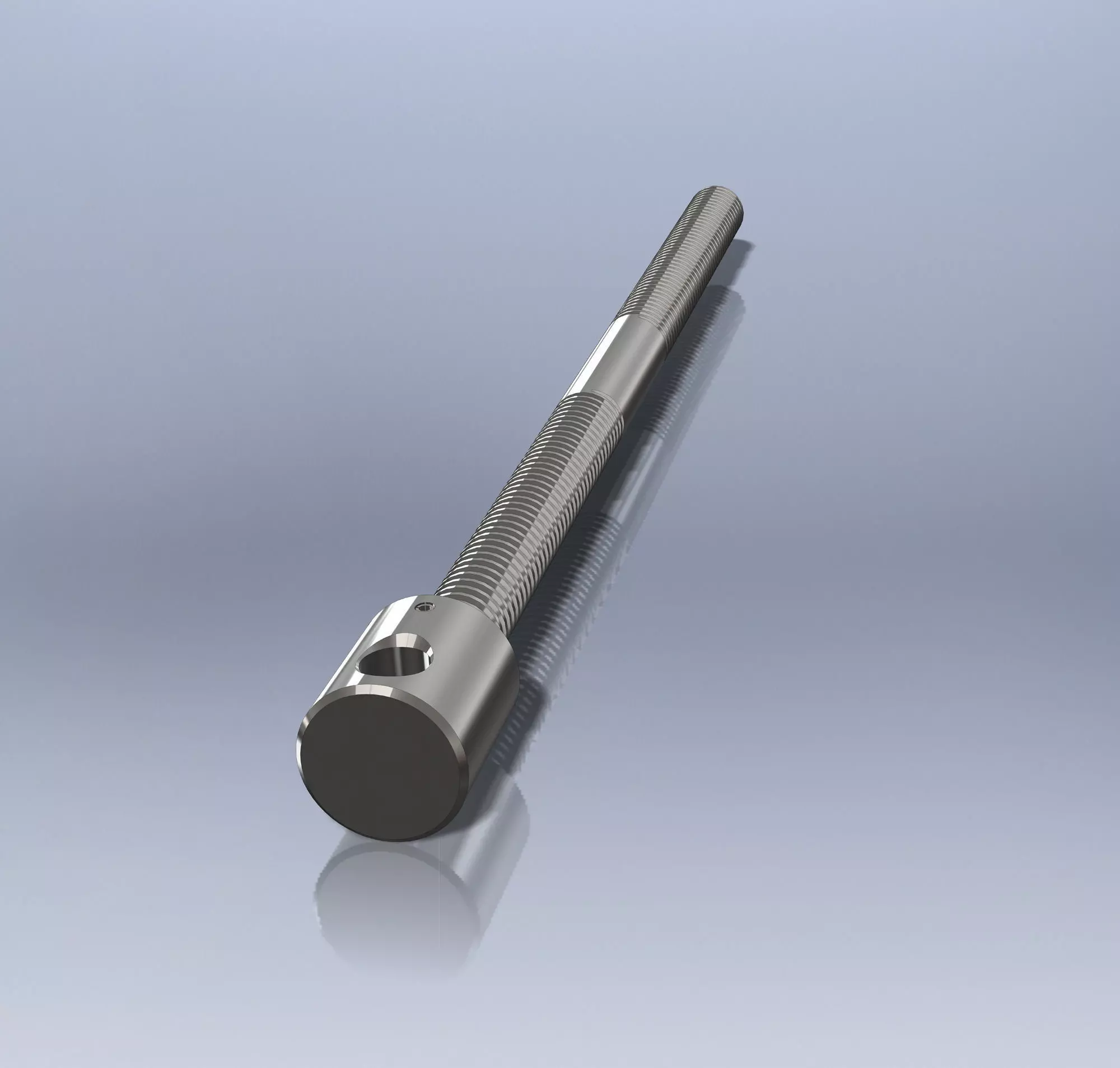 Spindle metal screw Free 3D model_0