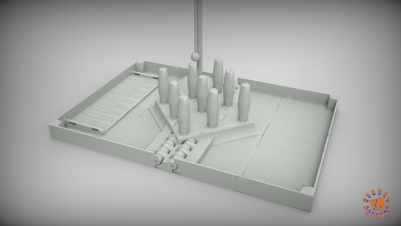 The Bar Skittles Game 3D print model_21