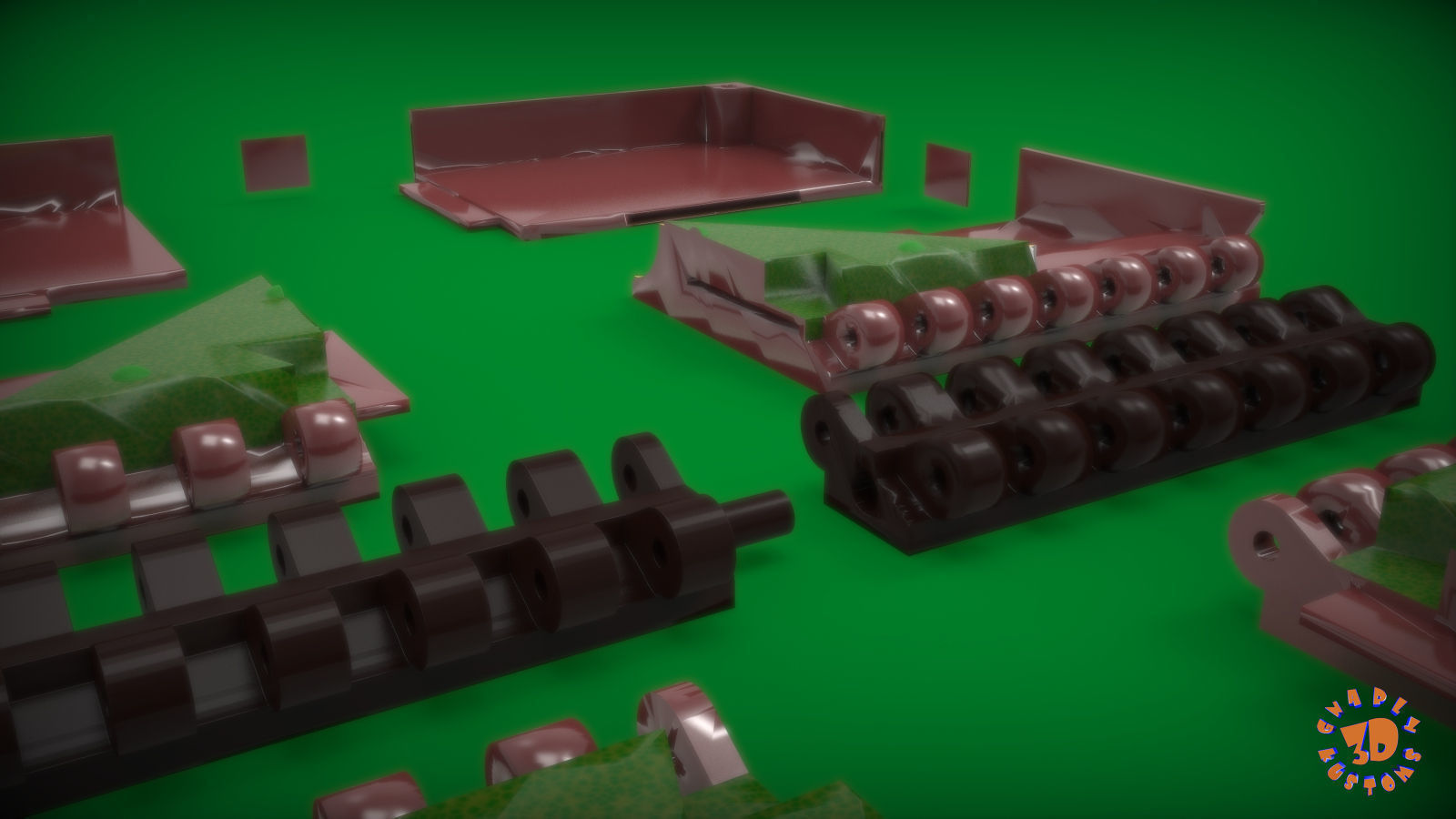 The Bar Skittles Game 3D print model_20