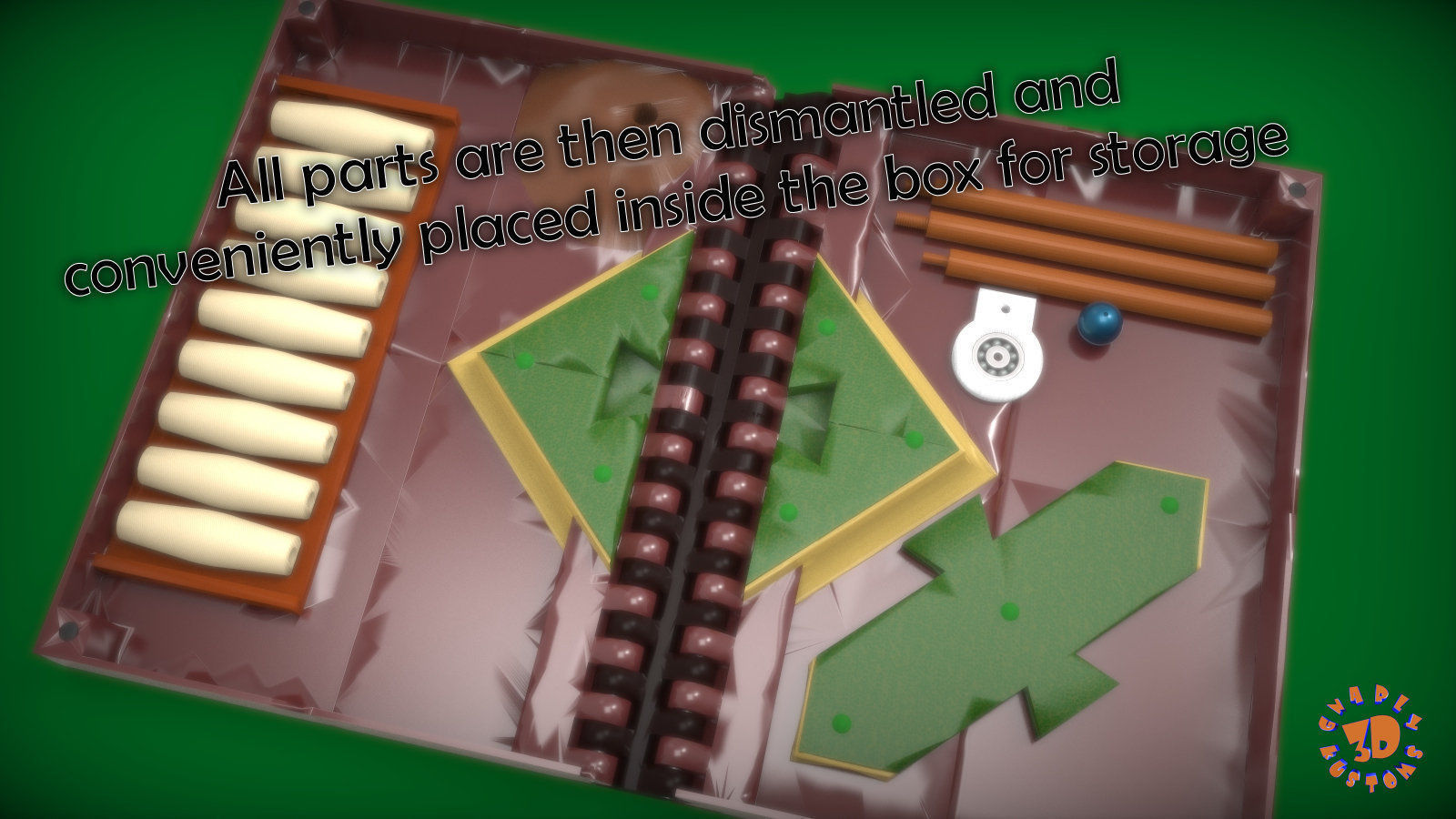 The Bar Skittles Game 3D print model_12