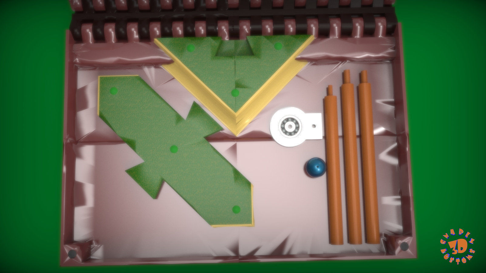 The Bar Skittles Game 3D print model_13