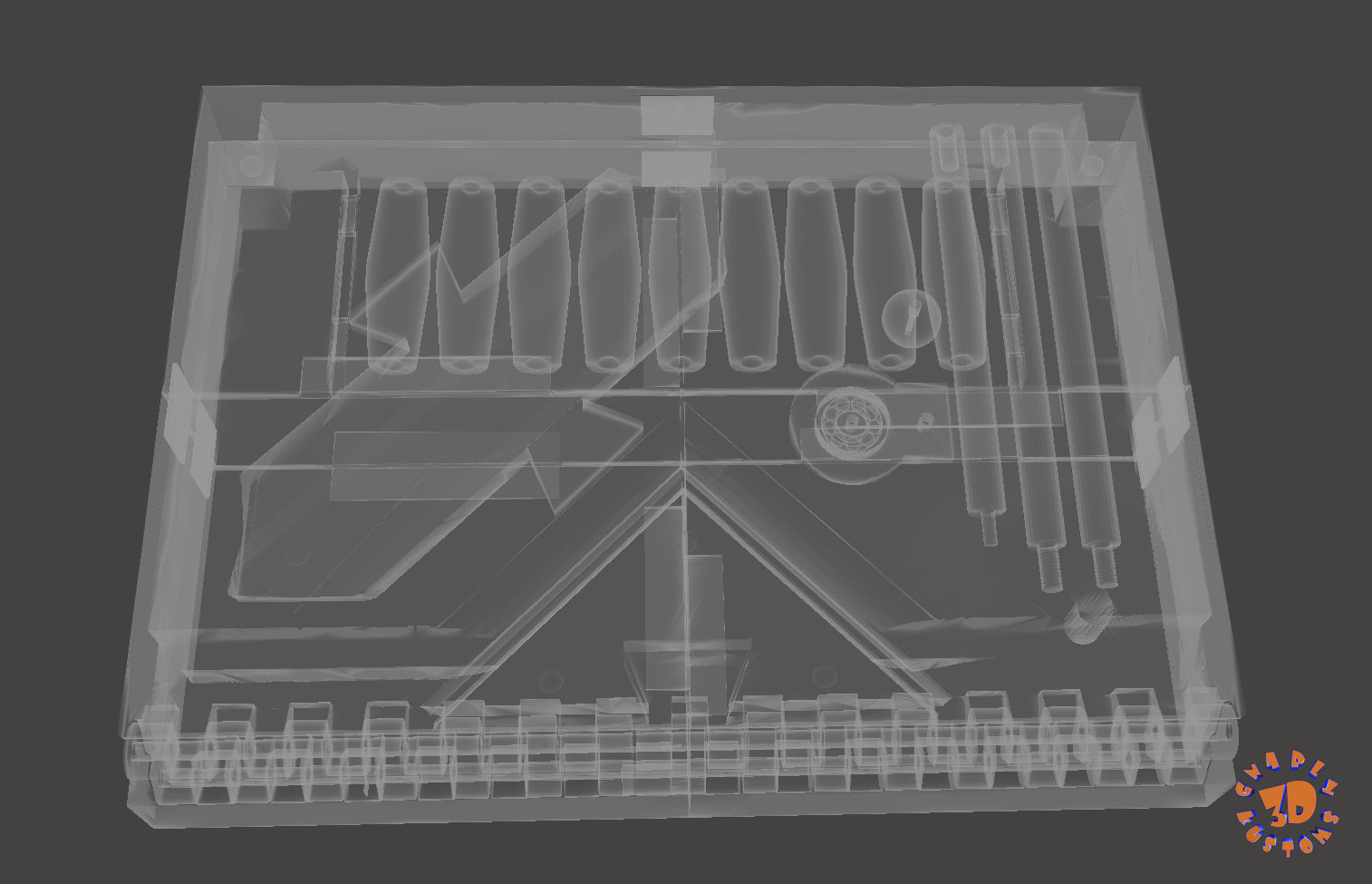The Bar Skittles Game 3D print model_24