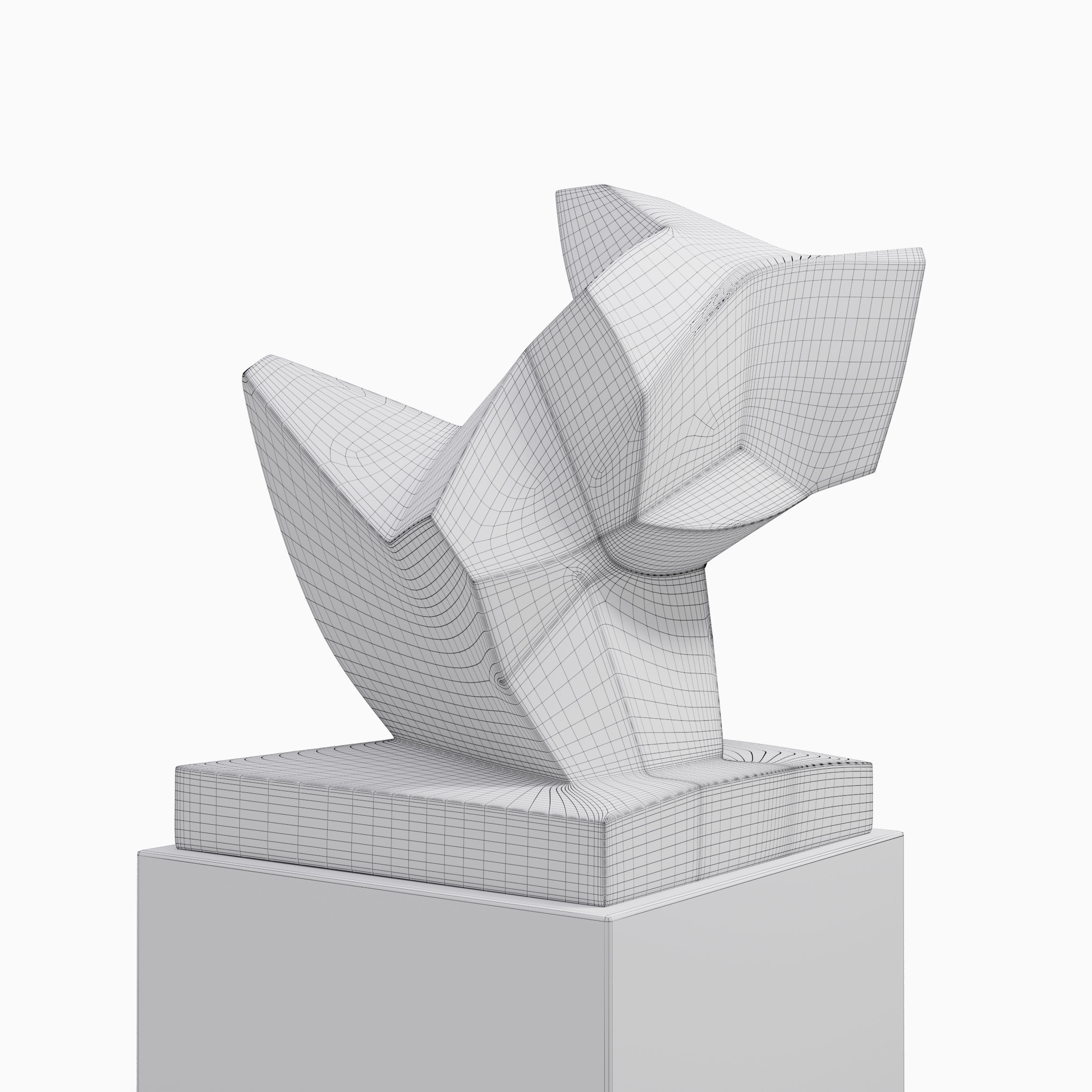 Criver Sculpture 3D model_3